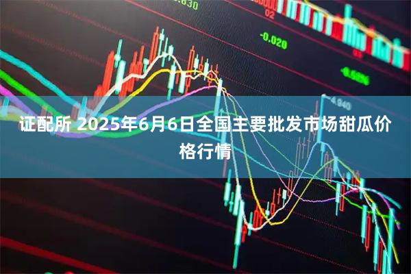 证配所 2025年6月6日全国主要批发市场甜瓜价格行情
