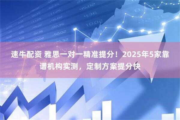 速牛配资 雅思一对一精准提分！2025年5家靠谱机构实测，定制方案提分快